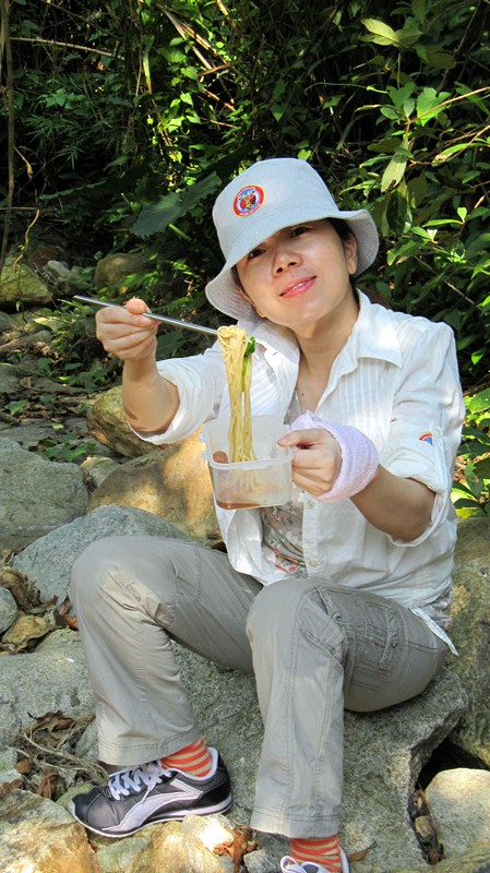 雯子  平行吃法