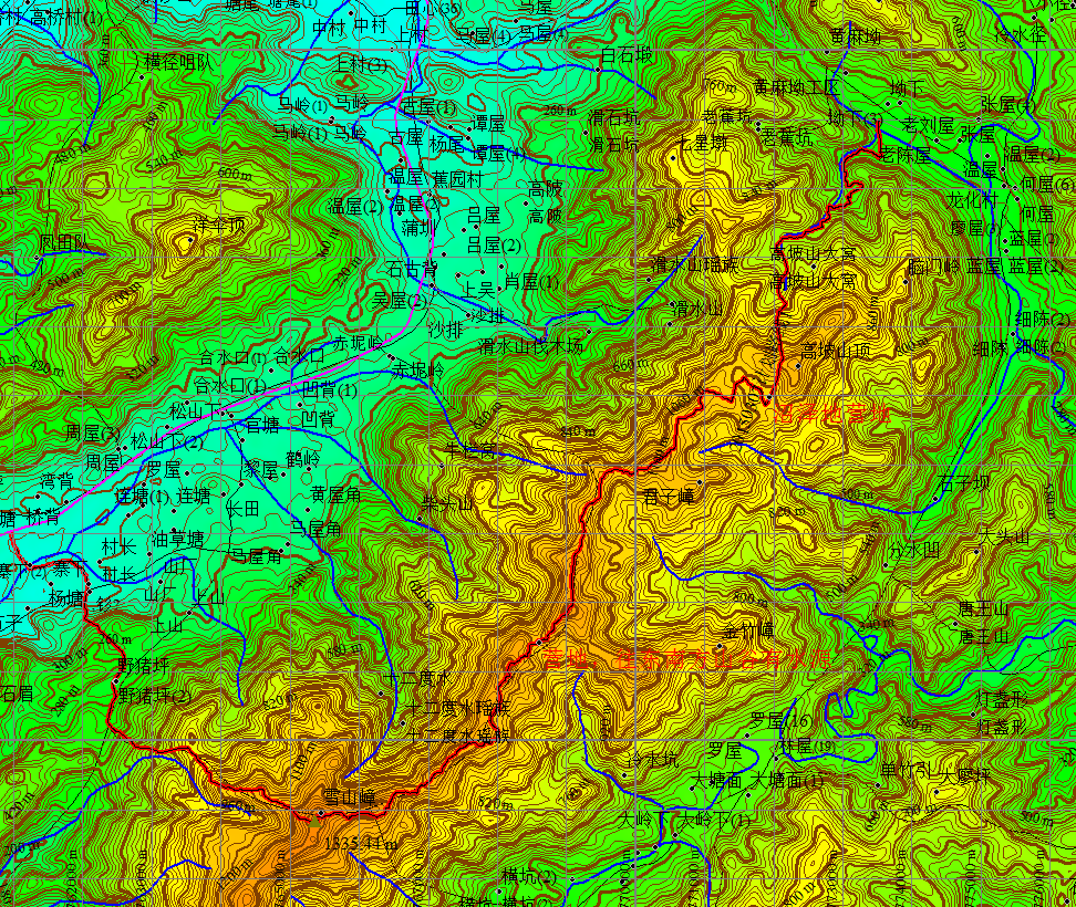 滑水山计划路线2